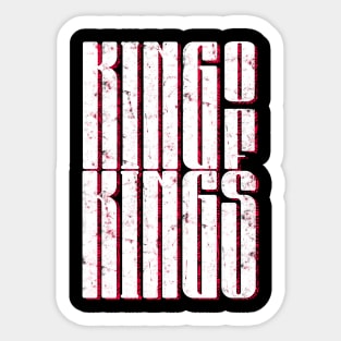 King of kings Sticker